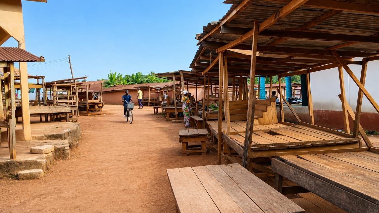 Market of the Sefwi Obeng-Mim community